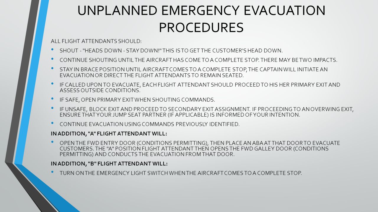 Dealing with various types of emergency procedures essay